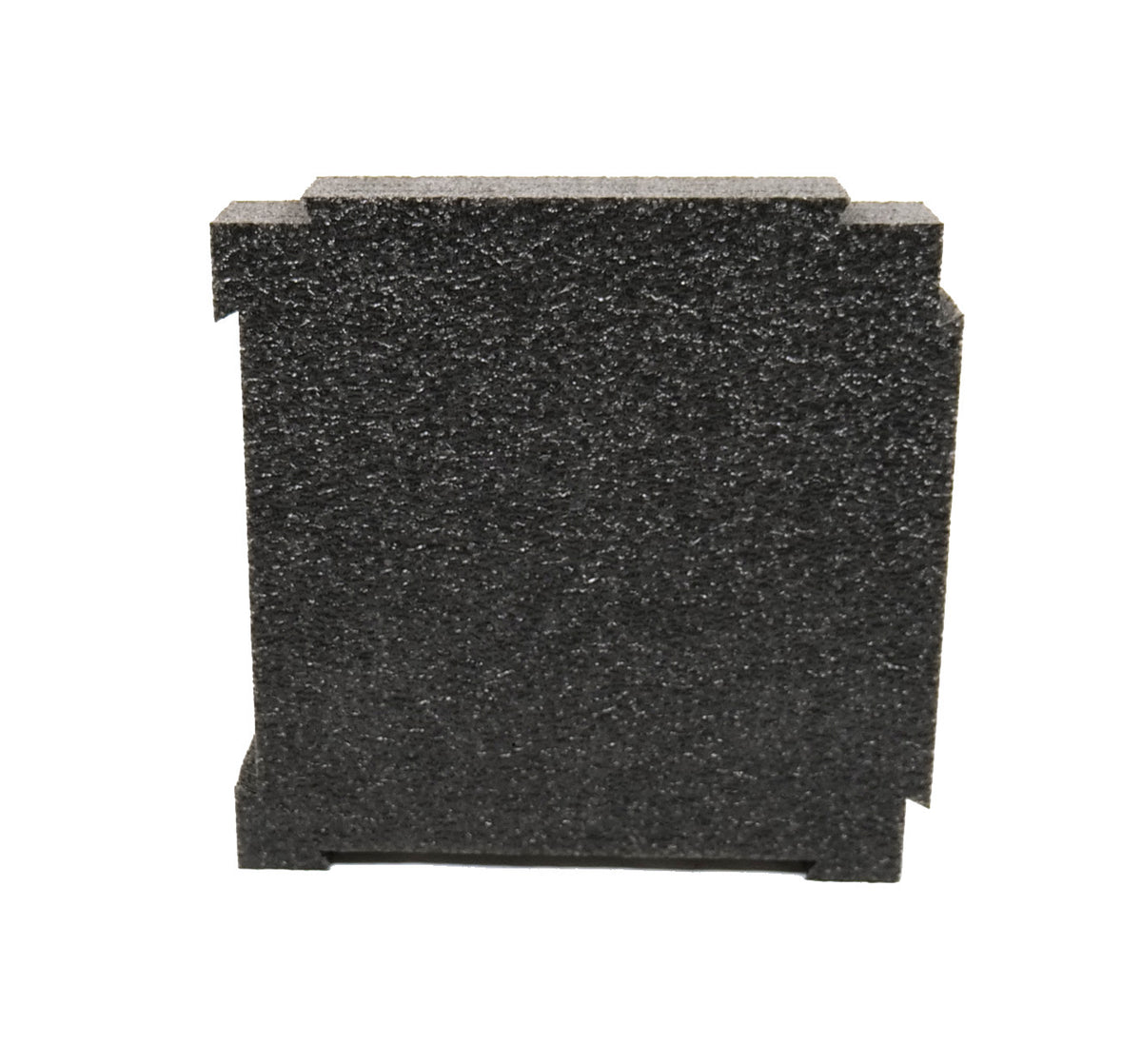 Archery Backstop ca. 60x60x10 cm mit Verzahnung aus dunklem PE-Schicht-Hartschaum